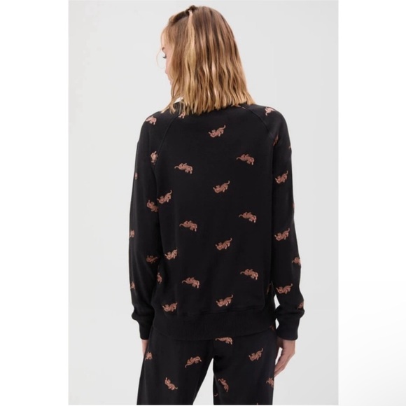 Spiritual Gangster Tiger Old School Pullover In Black Dits - Picture 3 of 8